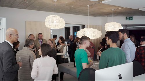 Actualite de CCHE pour l'inauguration des nouveaux espaces du bureau de CCHE La Vallée Suisse