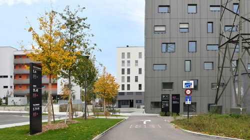 Signalétique de CCHE pour le quartier de la Petite Prairie