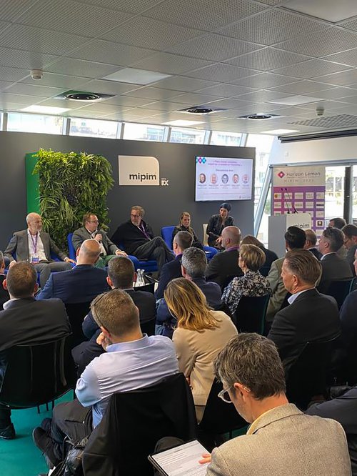 Actualité de CCHE Mipim immobilier architecture 2022 Cannes