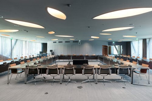 Architecture d'intérieur de CCHE pour la Maison de la Paix Suisse