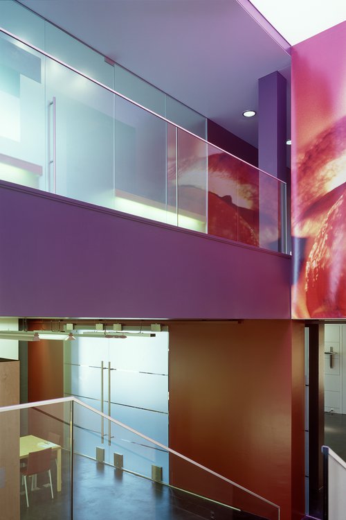 Architecture d'intérieur de CCHE pour la rénovation du bâtiment Regent Lighting SA Suisse