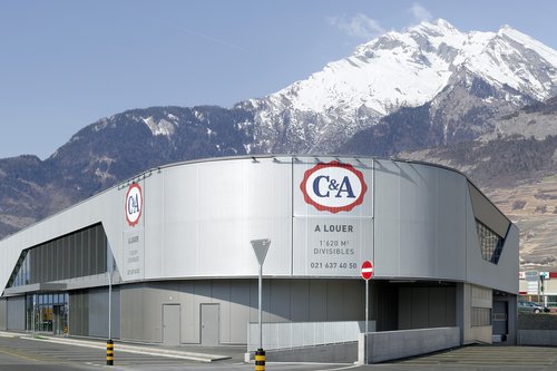 Architecture et Réalisation de CCHE pour le centre commercial Delta Suisse