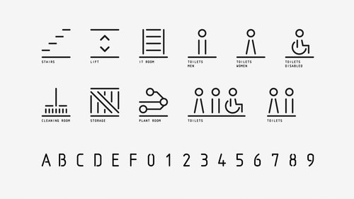 Signalétique de CCHE pour The Hive