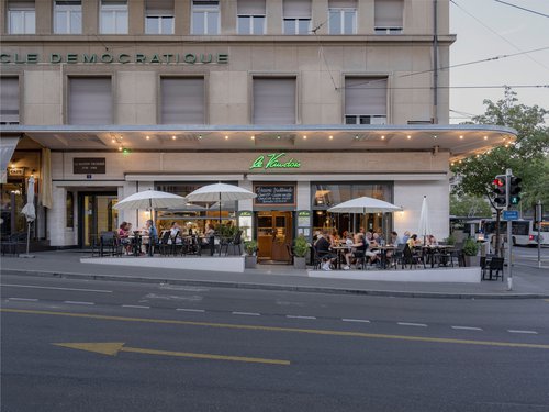 Architecture d'intérieur de CCHE pour la Brasserie le Vaudois Lausanne Suisse
