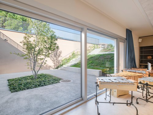 Architecture et réalisation de CCHE du Collège les Dents du Midi Suisse