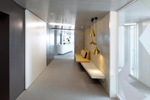 Architecture d'intérieur de CCHE pour le bureau de CCHE Nyon SA Suisse