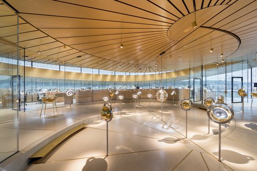 © Iwan Baan Réalisation de CCHE pour le Musée Atelier Audemars Piguet en Suisse