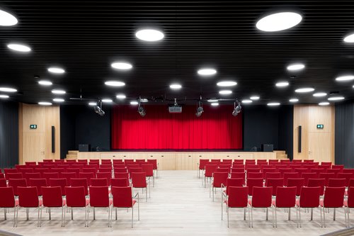 © Hiris Images Architecture de CCHE pour le collège Mottier B Suisse