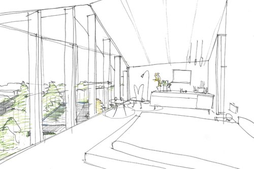 Architecture de CCHE pour la construction d'une villa individuelle dans la région de la Côte Suisse