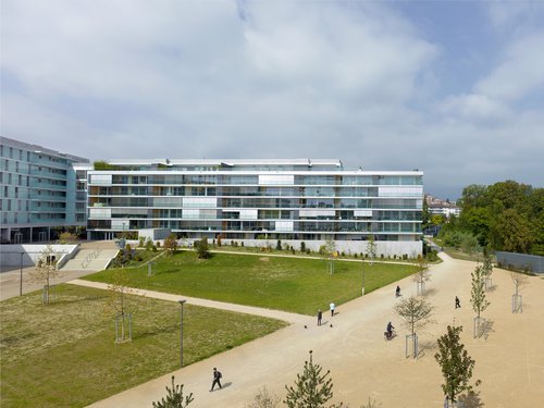 Architecture de CCHE pour les Résidences du parc Nyon Suisse