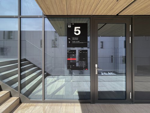 Signalétique de CCHE pour Résidence étudiante du GrandMorillon