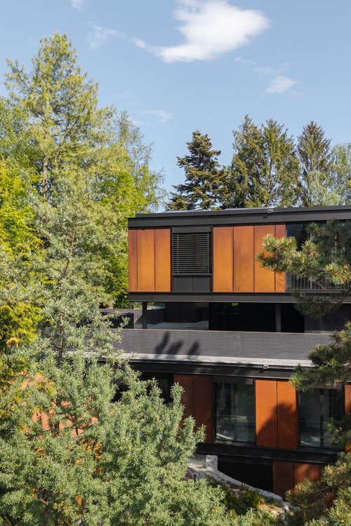 Architecture de CCHE pour l'immeuble d'habitation La Begnaule à Begnins Suisse