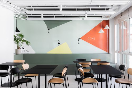 Architecture et réalisation de CCHE pour le nouveau bureau CCHE Genève Suisse