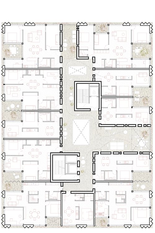 Concours d'architecture de CCHE pour la tour Tilia Suisse
