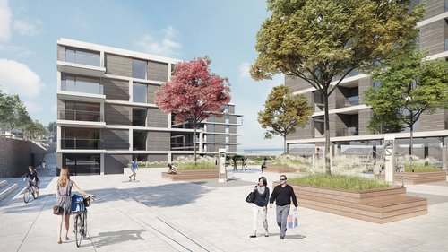 Urbanisme de CCHE pour le concours de Bella Vista Suisse