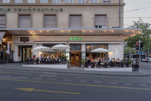 © Vincent Jendly Architecture d'intérieur de CCHE pour la Brasserie le Vaudois Lausanne Suisse