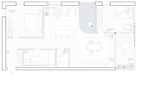 Urbanisme et Architecture de CCHE pour le concours Ley Outre Crissier Suisse