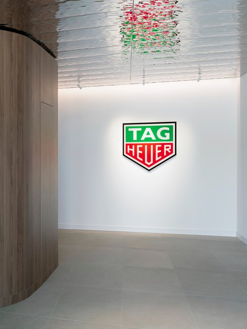Architecture d'intérieur de CCHE pour TAG Heuer à Signy Suisse