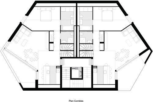 Architecture de CCHE pour l'immeuble Plantaz 22 Suisse