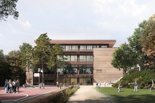 Architecture de CCHE pour le concours de l'Ecole Nouvelle de la Suisse Romande Lausanne