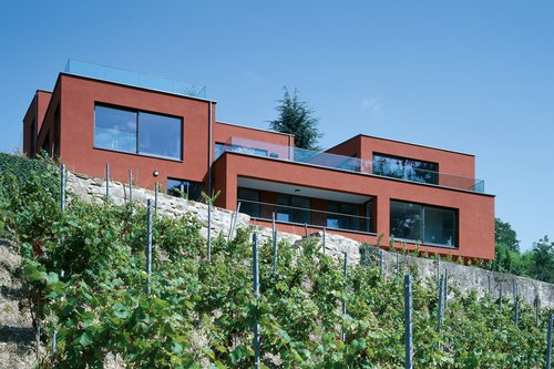 Architecture de CCHE pour les Villas la Lutrive Suisse
