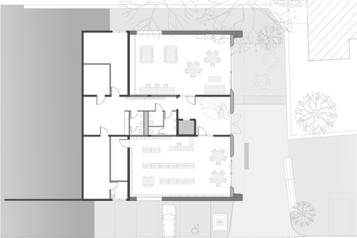 Architecture d'intérieur de CCHE pour le Centre communal multifonction CCM Nyon Suisse