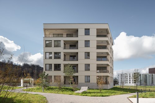 Urbanisme et Architecture de CCHE pour le quartier Ancienne Papeterie à Marly Suisse