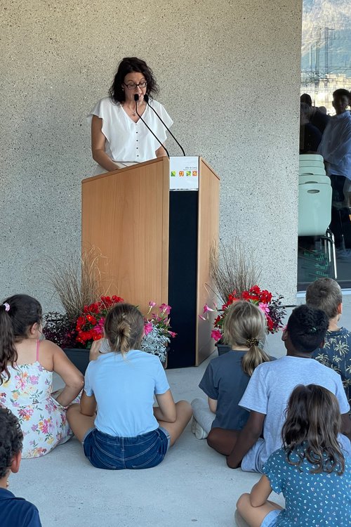 Actualité de CCHE pour l'inauguration de l'école Pont-Rouge de Lancy Genève Suisse