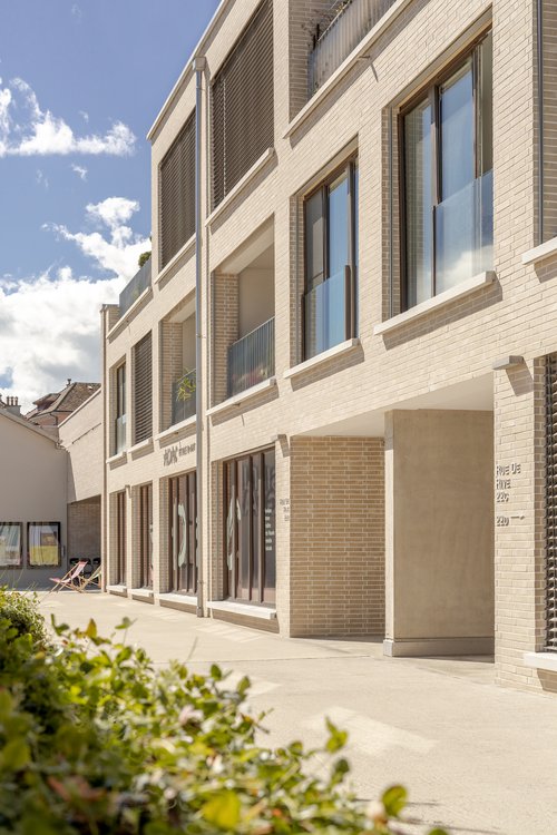 Architecture de CCHE pour les Terrasses de Rive à Nyon Suisse