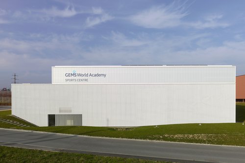 © Thomas Jantscher Architecture de CCHE du Centre sportif GEMS World Academy Suisse