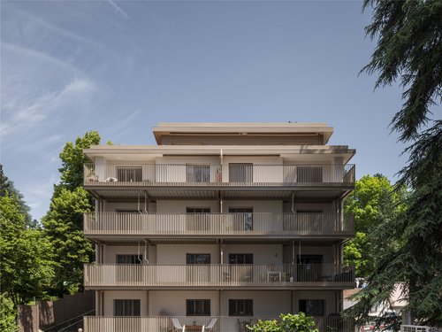 © Hiris Images Transformation de CCHE pour Boulevard de la Forêt 1 Pully Suisse