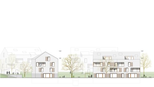 Architecture de CCHE pour le quartier Les Planches Suisse
