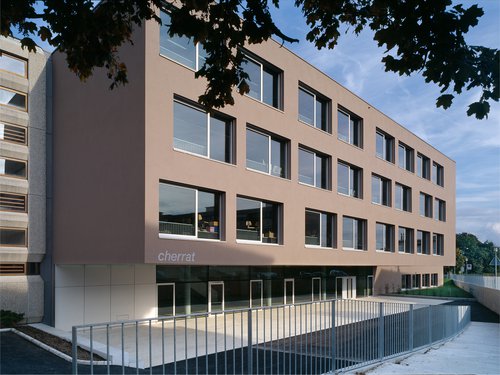 © Thomas Jantscher Architecture de CCHE pour le Collège du Cherrat à Saint-Prex Suisse