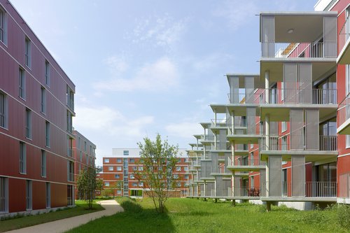 Architecture de CCHE pour l'éco quartier d'habitation Eikenott Suisse