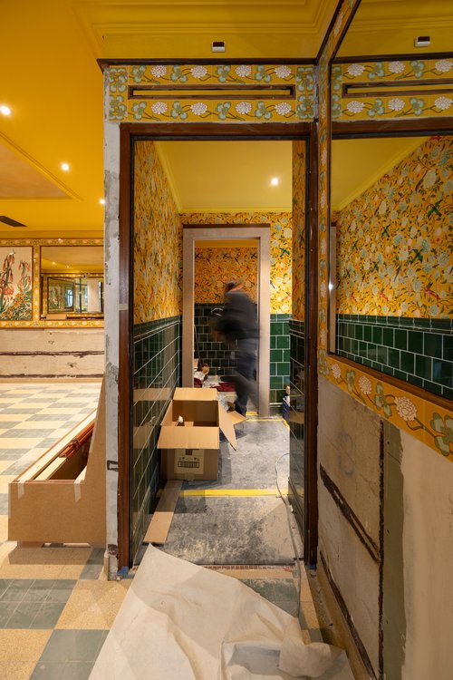 Rénovation de la Brasserie Lipp à Genève Suisse