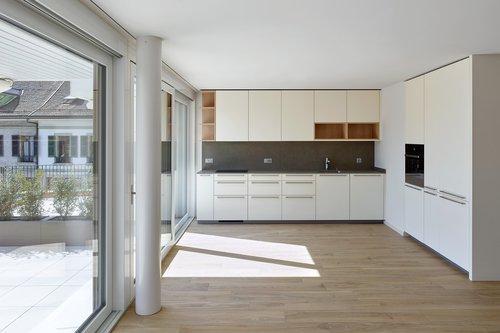 Architecture et réalisation de CCHE pour l'immeuble de logement la Colombière 29 Suisse