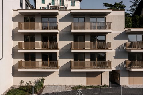 Architecture de CCHE pour La Corsaz à Montreux Suisse