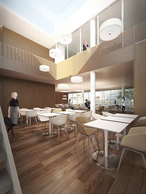 Projet d'Architecture d'intérieur de CCHE pour le projet NSP Schenk Suisse