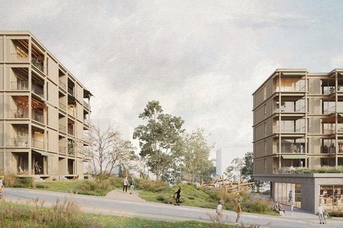 Concours de CCHE pour Bussigny Ouest Parcelles 3372 Suisse