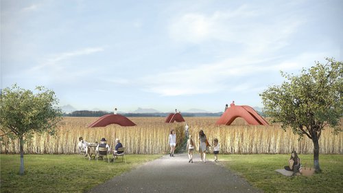 Concours de CCHE pour l'Ecoquartier Record à Echallens Suisse