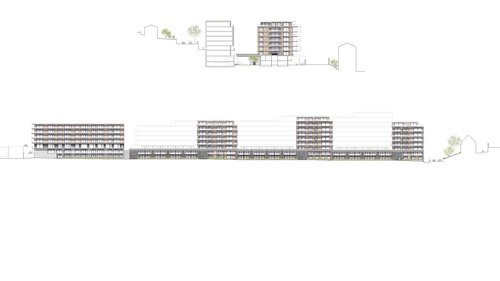 Urbanisme de CCHE pour le concours de Bella Vista Suisse