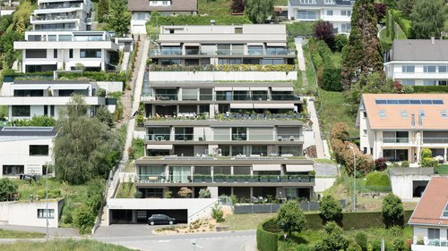 Architecture de CCHE pour les terrasses du Bois de Chênes Suisse