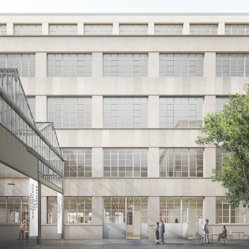 Réalisation de CCHE pour le Bâtiment d'art contemporain à Genève Suisse
