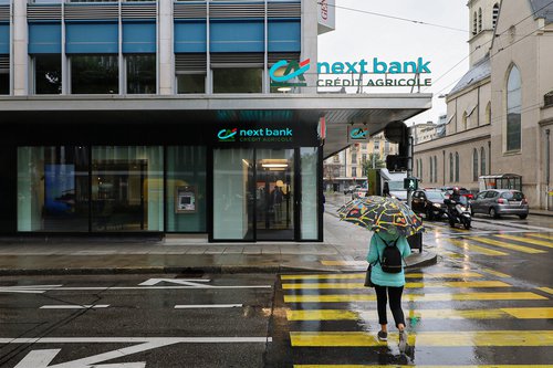 Transformation et rénovation intérieure de CCHE pour le Crédit agricole next bank Suisse