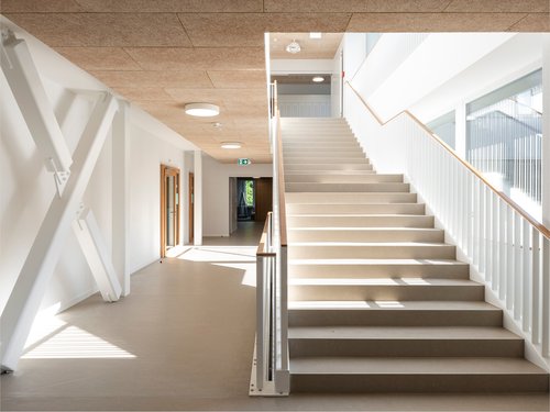 Architecture de CCHE pour le collège Mottier B Suisse