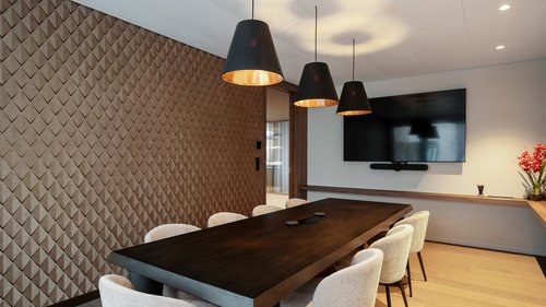 Architecture de CCHE pour les bureaux "Urban Project" "Les Atmosphères" du Quartier de l'étang à Vernier Genève Suisse