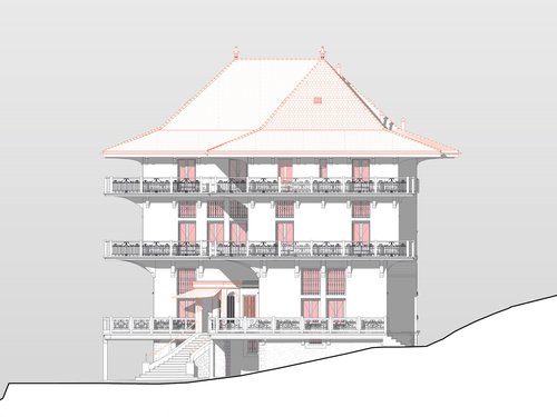 Architecture de CCHE pour le Manoir Hauteroche Suisse