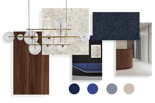 Architecture d'intérieur de CCHE pour Bureau Étude Derville SA