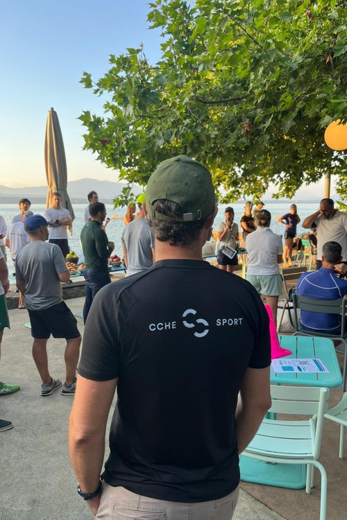 Actualité de CCHE pour La participation à swim4lemanhope 2026 avec la team CCHE-PC Suisse