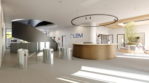 Architecture de CCHE bâtiment admininstratif LEM à Meyrin